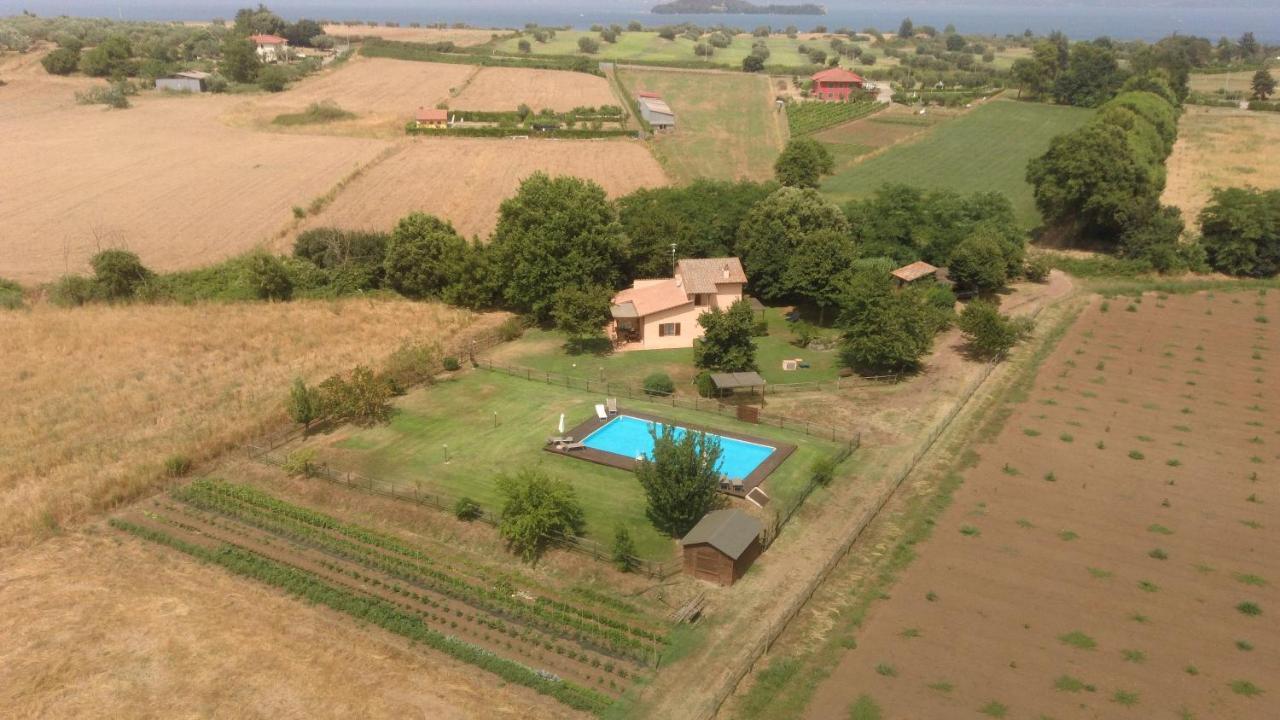 Agriturismo Olmo Bello Capodimonte Exterior foto